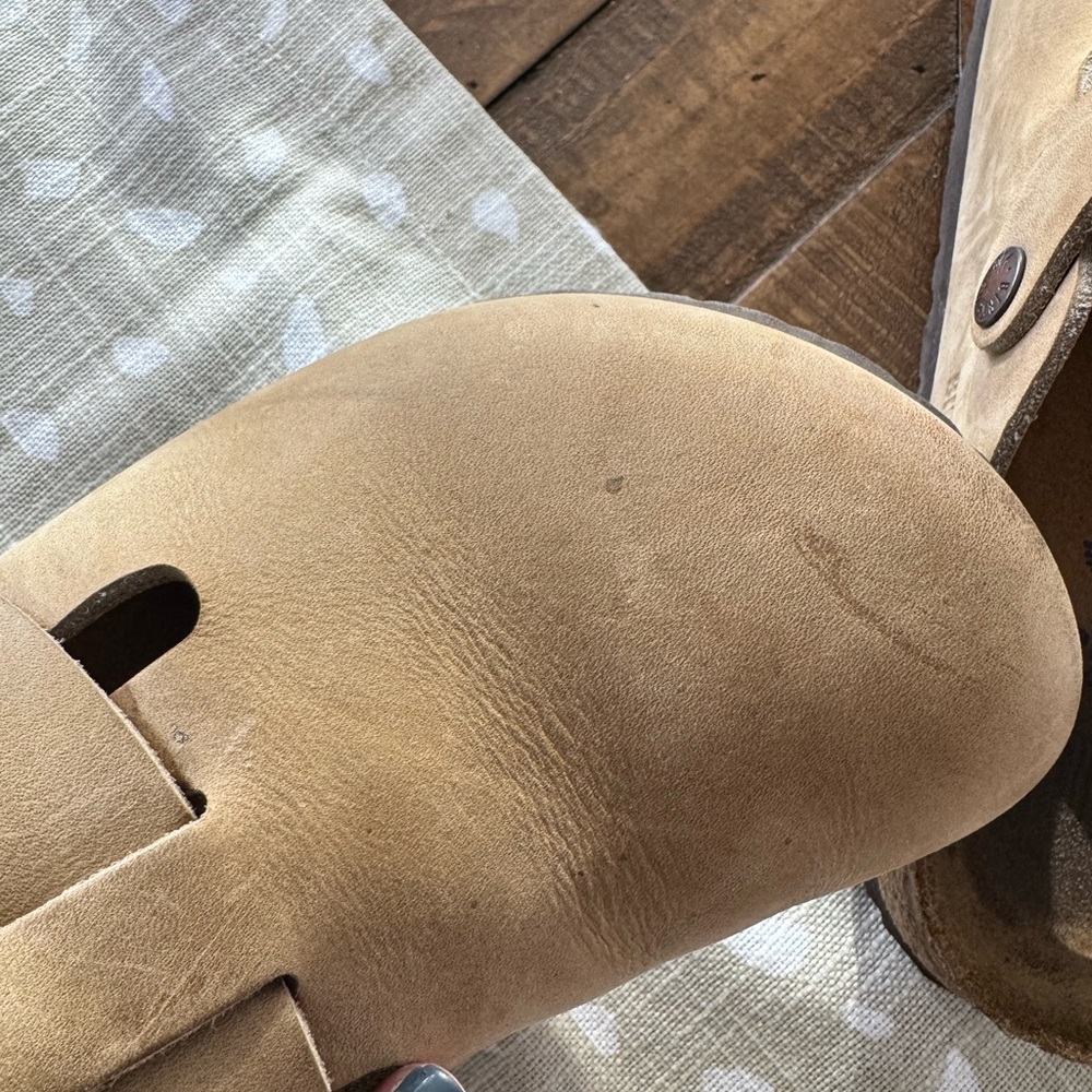 Birkenstock Women’s Brown Slip-On Loafers - Picture 3 of 5